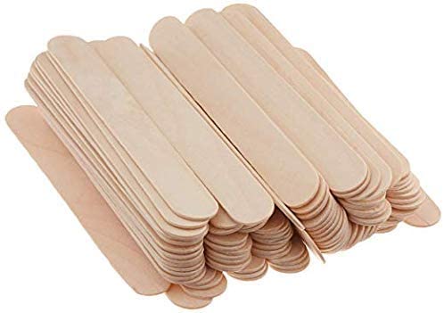 50PCS, 100PCS Wax Large Applicator, Spatula, Sticks, Professional Spa Quality  